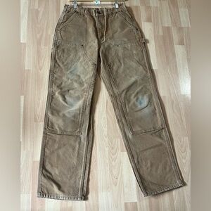 Mens Carhart double knee workpants